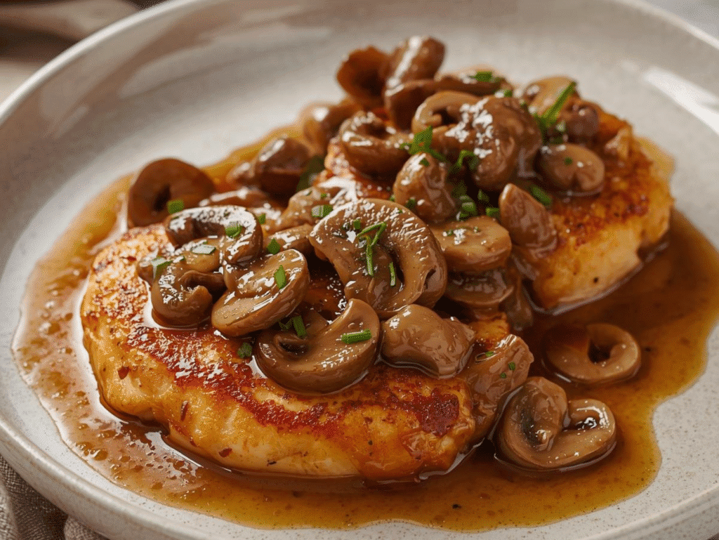Simple Chicken Marsala Recipe | Restaurant-Style Dinner Made at Home chicken marsala recipe