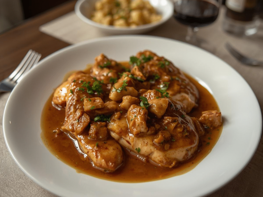 Simple Chicken Marsala Recipe | Restaurant-Style Dinner Made at Home chicken marsala recipe (3)