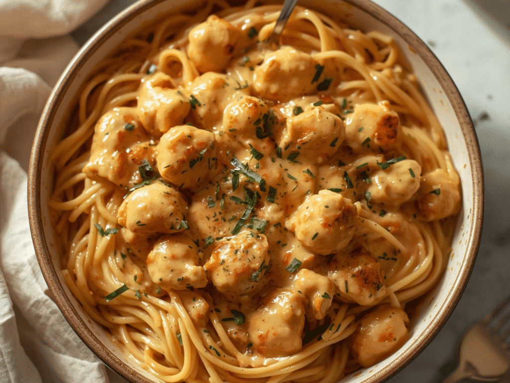 easy chicken spaghetti recipe (9)