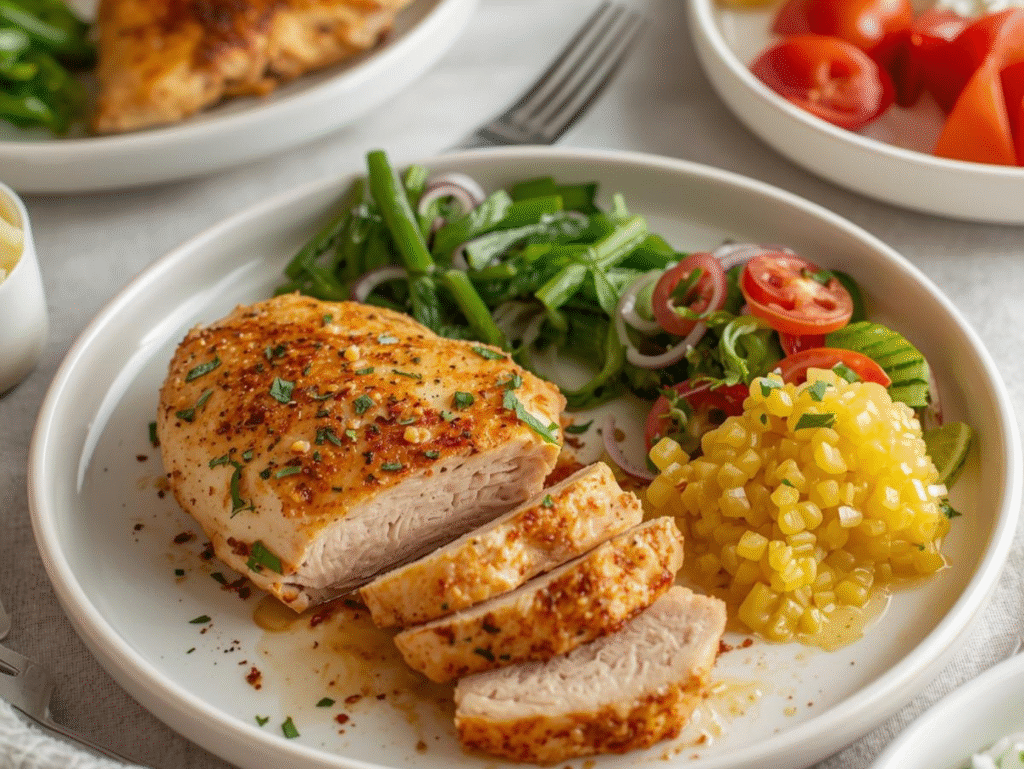 Easy Parmesan Garlic Chicken Recipe – Juicy & Flavorful Dinner Idea easy parmesan garlic chicken