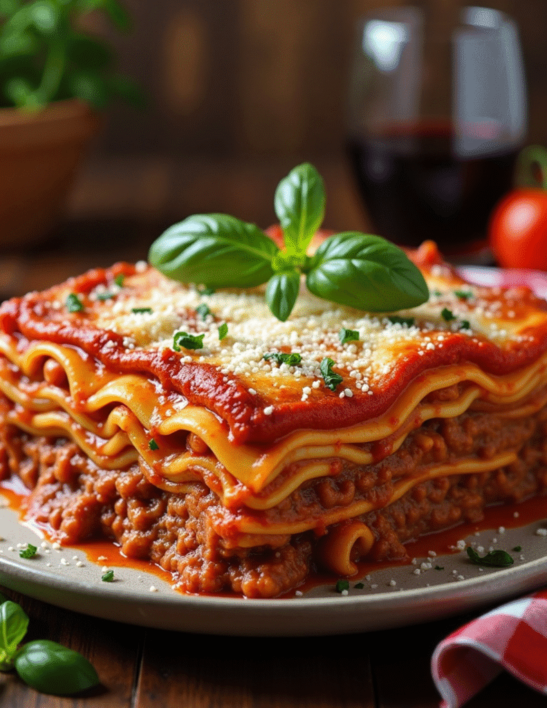 Family-Style Homemade Lasagna | Rich, Cheesy & Perfect for Any Occasion new lasagna recipe