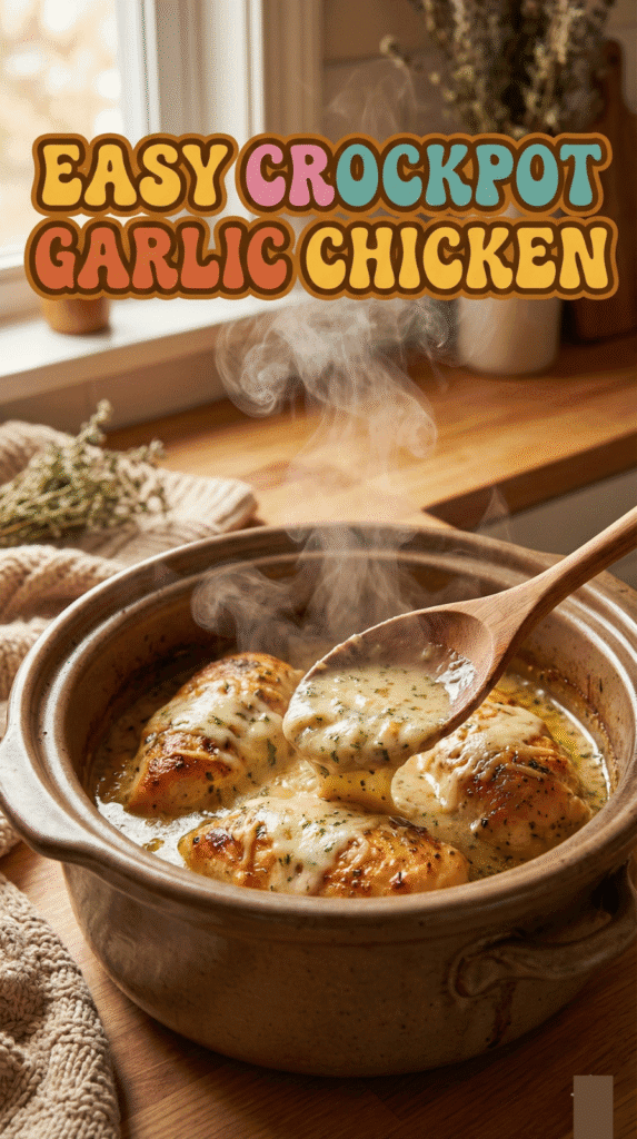 Easy Parmesan Garlic Chicken Recipe – Juicy & Flavorful Dinner Idea pin easy 1