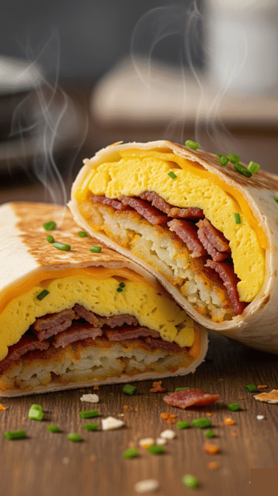 Easy Breakfast Burrito Recipe You’ll Want Every Morning pint 1 (10)