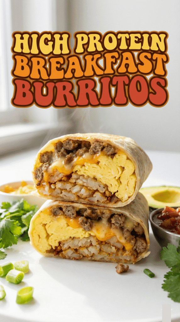 Easy Breakfast Burrito Recipe You’ll Want Every Morning pint 1 (9)