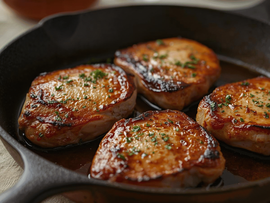 Easy Pork Chop Recipes for Quick Weeknight Dinners pork meat canva (3)