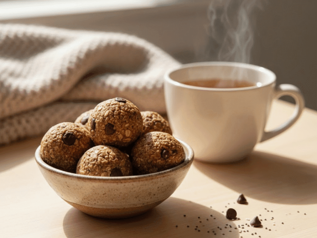 Healthy 10-Minute No-Bake Energy Bites (The Perfect Guilt-Free Dessert) guil free dessert canva