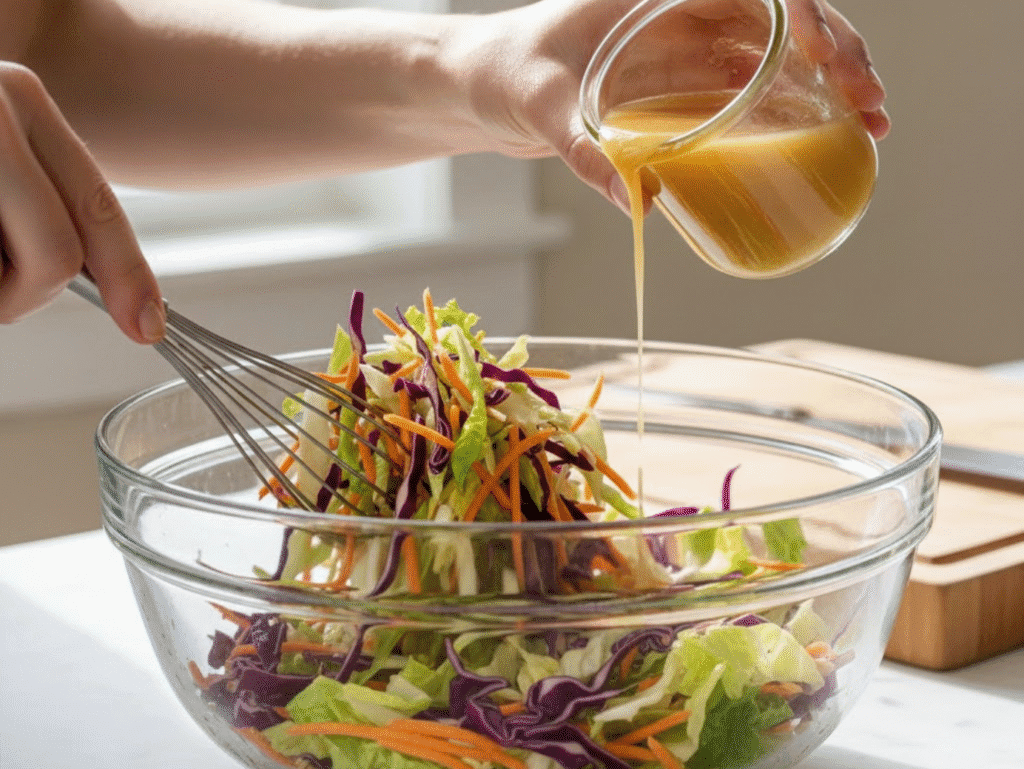 The Viral 5-Minute Cabbage Slaw for Weight Loss (A Gut-Health Essential) cabbage salad canva (3)