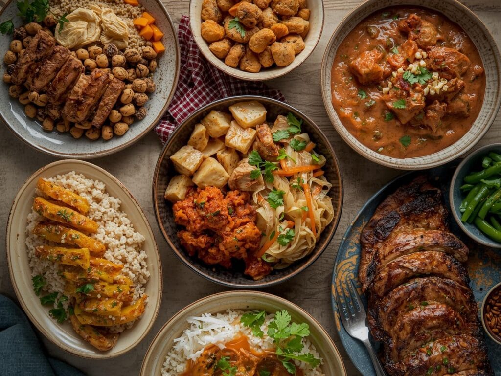 high protein dinners for family high protein high fibre meals