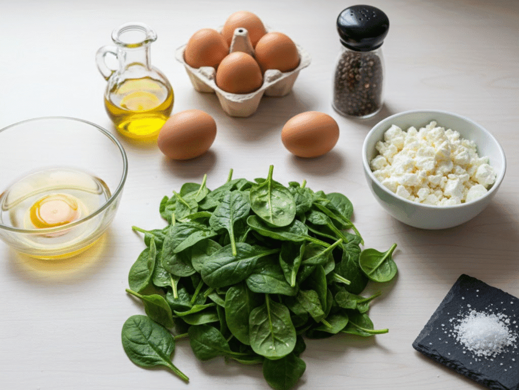 High-Protein Spinach & Feta Omelet: The 10-Minute Weight Loss Breakfast omelete canva (1)