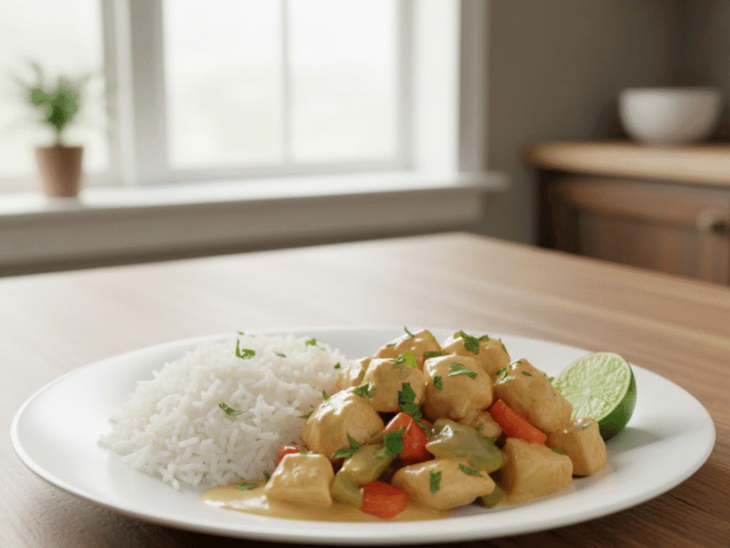 Best Brazilian Coconut Chicken Recipe — Fast, Creamy & High Protein slow cooker chicken (7)