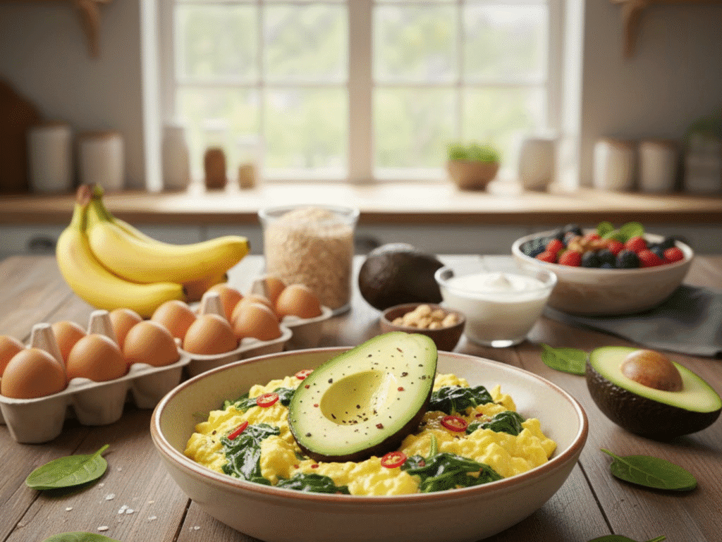 Stop Eating Bread! Try This 3-Ingredient Healthy Breakfast Ideas That Keeps You Full All Day 3 ingredients canva (1)