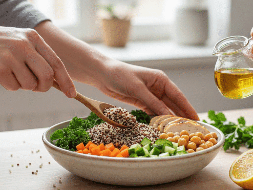 Ditch the Sandwich! This 10-Minute Energy Bowl Is the Ultimate Feel-Good Lunch flat belly canva (1)