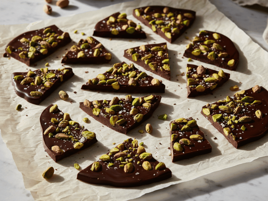 Stunning 2-Ingredient Pistachio Bark: The Ultimate Viral Dessert now canva today (13)