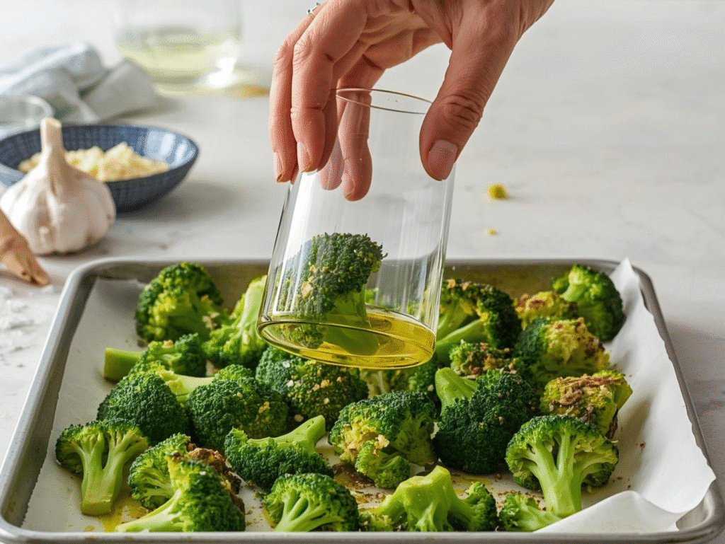 smashed parmesan broccoli ingredient