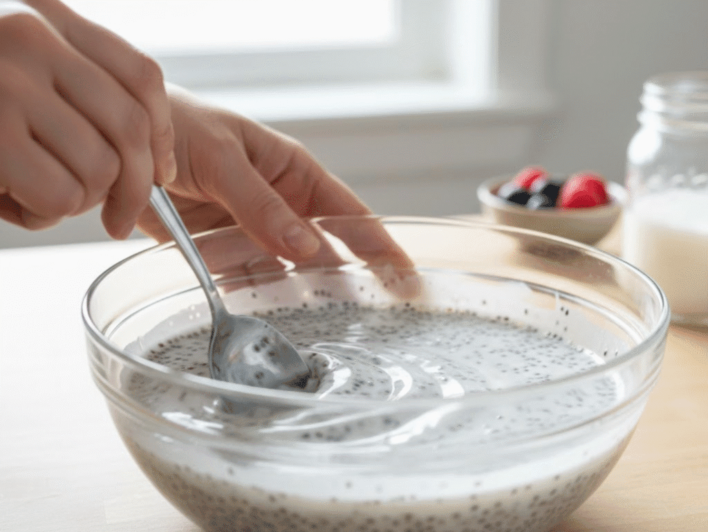 Better Than Overnight Oats: My Viral 5-Minute High-Protein Chia Pudding Recipe high protein chai pudding (2)