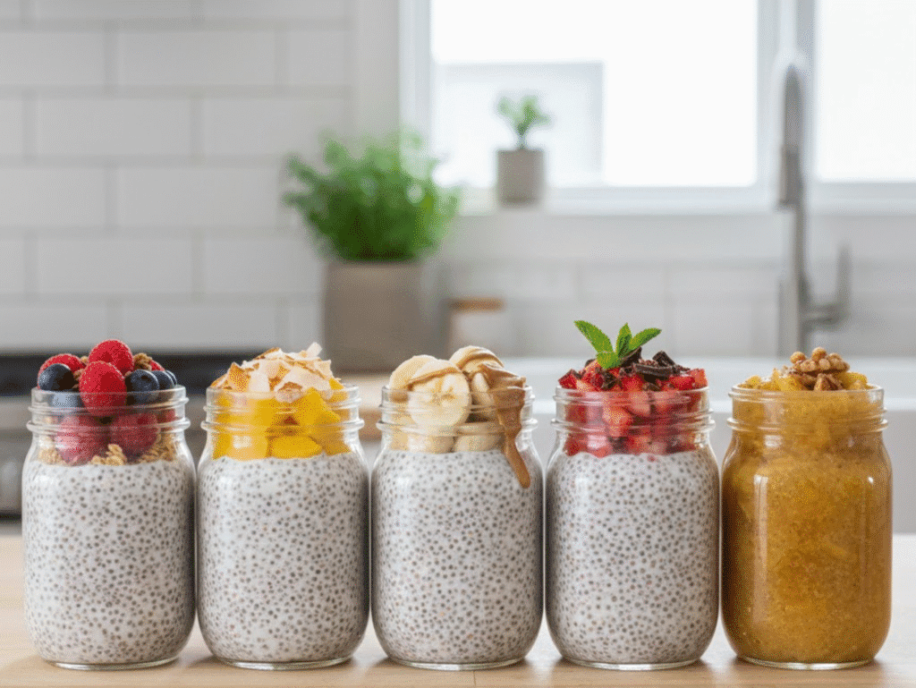 Better Than Overnight Oats: My Viral 5-Minute High-Protein Chia Pudding Recipe high protein chai pudding (3)