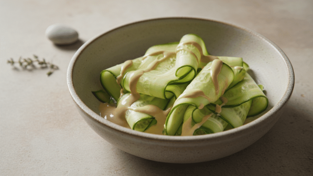 7 Refreshing Ways to Make a Crisp Ribbon Salad the “grounded” creamy ribbon canva