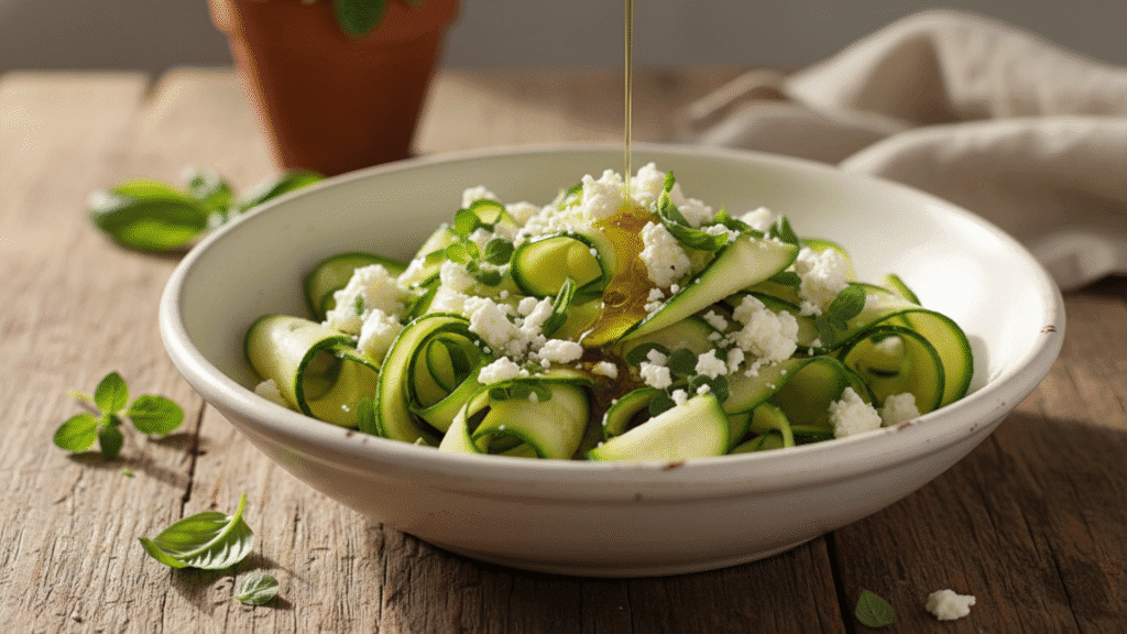 7 Refreshing Ways to Make a Crisp Ribbon Salad the mediterranean garden